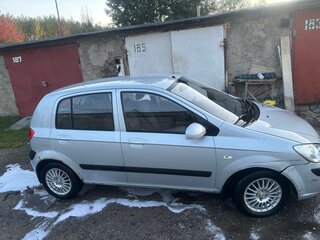 2008 Hyundai Getz I Рестайлинг, серебристый, 350000 рублей, вид 4