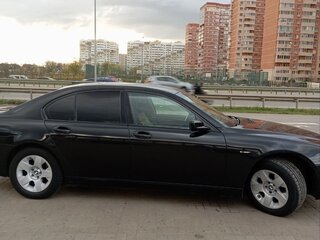 2007 BMW 7 серии 740i IV (E65/E66) Рестайлинг, чёрный, 1300000 рублей, вид 4