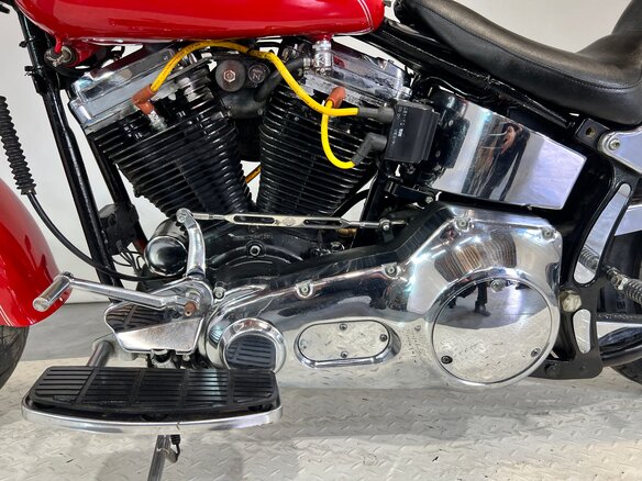 1998 Harley-Davidson Fat Boy, пурпурный, 610000 рублей - вид 19
