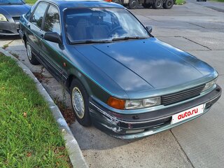 1989 Mitsubishi Galant VI, зелёный, 120000 рублей, вид 3
