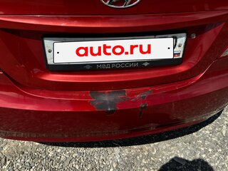 2011 Hyundai Solaris I, красный, 750000 рублей, вид 5