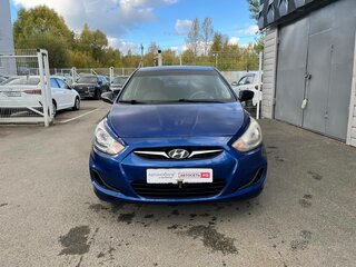 2014 Hyundai Solaris I, синий, 603021 рублей, вид 2