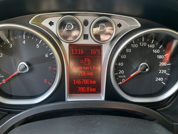 2008 Ford Focus II Рестайлинг, чёрный, 620000 рублей - вид 7