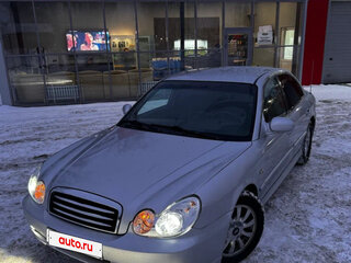 2006 Hyundai Sonata ТагАЗ IV (EF) Рестайлинг, серебристый, 290000 рублей, вид 1