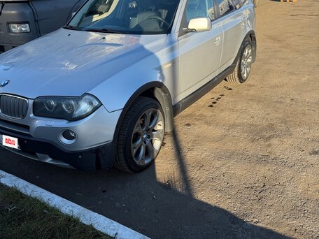 2007 BMW X3 25i I (E83) Рестайлинг, серебристый, 1150000 рублей, вид 1
