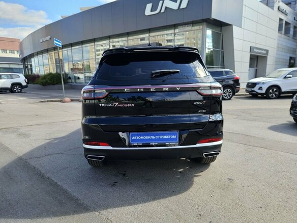 2024 Chery Tiggo 7 Pro Max I Рестайлинг, чёрный - вид 4
