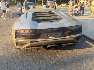 2020 Lamborghini Aventador I Рестайлинг, серый, 49500000 рублей, вид 4