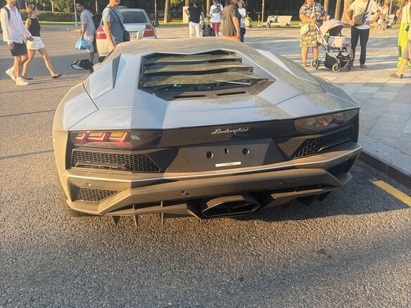 2020 Lamborghini Aventador I Рестайлинг, серый, 49500000 рублей - вид 3