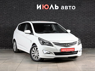 2014 Hyundai Solaris I Рестайлинг, белый, 1250000 рублей, вид 3