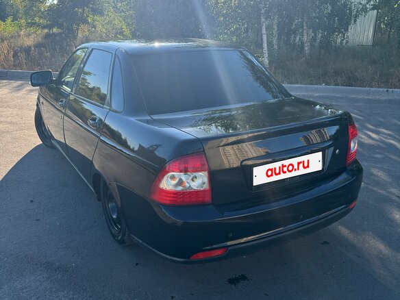 2012 Lada (ВАЗ) Priora I, чёрный - вид 2