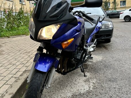 2005 Honda CB 600S, синий, 350000 рублей, вид 2