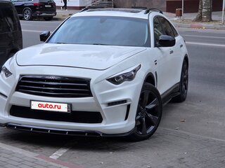 2011 Infiniti FX37 II (S51), белый, 1600000 рублей, вид 4