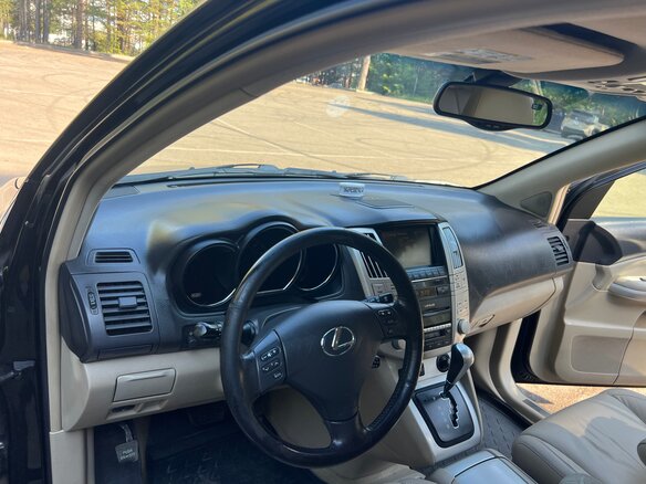 2005 Lexus RX 400h II, чёрный, 1450000 рублей - вид 10
