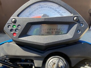 2009 Kawasaki ER-6N, синий, 450000 рублей, вид 2
