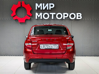 2018 Lada (ВАЗ) Granta I Рестайлинг, красный, 530000 рублей, вид 5