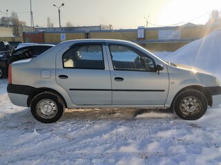 2007 Renault Logan I, серый, 490000 рублей, вид 4