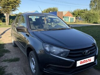 2018 Lada (ВАЗ) Granta I, серебристый, 530000 рублей, вид 2