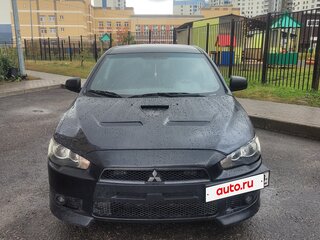 2007 Mitsubishi Lancer X, чёрный, 670000 рублей, вид 3