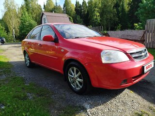 2007 Chevrolet Lacetti I, красный, 250000 рублей, вид 3