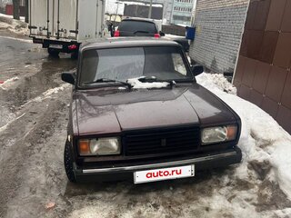 2008 Lada (ВАЗ) 2107, пурпурный, 350000 рублей, вид 3
