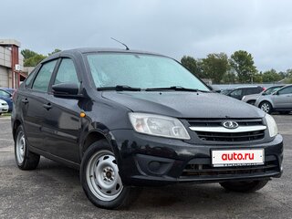 2014 Lada (ВАЗ) Granta I, чёрный, 289999 рублей, вид 1