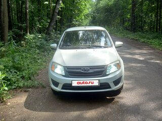 2015 Lada (ВАЗ) Granta I, белый, 185000 рублей, вид 4