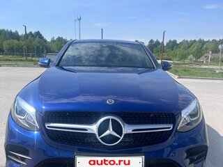 2018 Mercedes-Benz GLC 300 I (X253), синий, 3500000 рублей, вид 3