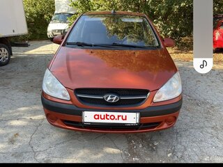 2009 Hyundai Getz I Рестайлинг, красный, 510000 рублей, вид 1