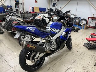 2001 Yamaha YZF-R1, синий, 500000 рублей, вид 3