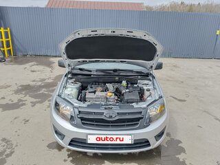 2014 Lada (ВАЗ) Granta I, серебристый, 465000 рублей, вид 5
