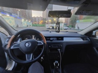 2014 Skoda Rapid I, белый, 1200000 рублей, вид 4
