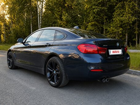 2018 BMW 4 серии Gran Coupe 430i xDrive F32/F33/F36 Рестайлинг, синий, 2490000 рублей, вид 2