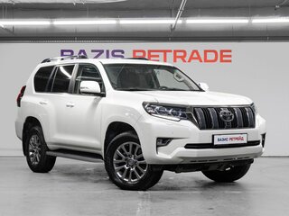2018 Toyota Land Cruiser Prado 150 Series Рестайлинг 2, белый, 5799000 рублей, вид 3