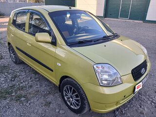 2007 Kia Picanto I Рестайлинг, жёлтый, 420000 рублей, вид 2