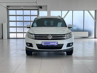 2014 Volkswagen Tiguan I Рестайлинг, белый, 1260000 рублей, вид 2