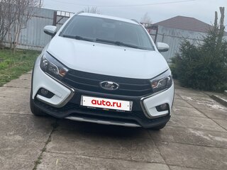 2019 Lada (ВАЗ) Vesta SW Cross I, белый, 1110000 рублей, вид 5