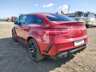 2016 Mercedes-Benz GLE Coupe 400 I (C292), красный, 4645000 рублей, вид 4