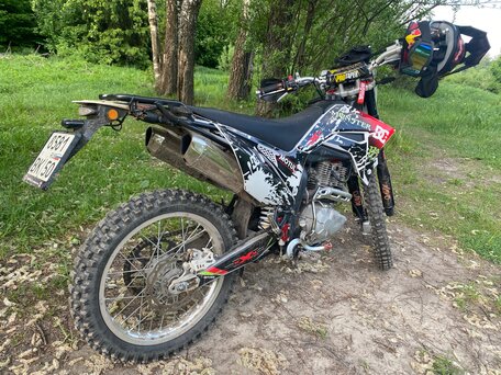 2023 Kayo T2 300 Enduro PR, белый, 155000 рублей, вид 4