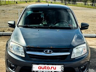 2015 Lada (ВАЗ) Granta I, серый, 480000 рублей, вид 5