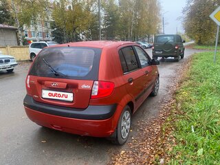 2007 Hyundai Getz I Рестайлинг, красный, 370000 рублей, вид 4