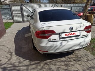 2015 Skoda Superb DSG II Рестайлинг, белый, 1100000 рублей, вид 3