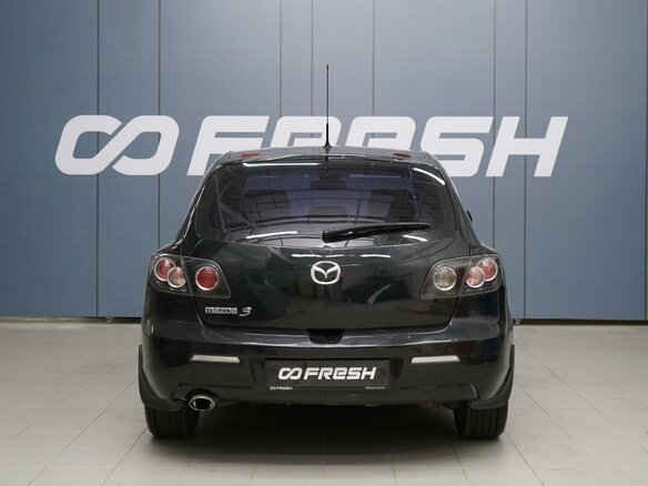 2008 Mazda 3 I (BK) Рестайлинг, чёрный, 594000 рублей - вид 3