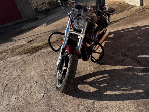 2009 Harley-Davidson V-Rod Muscle, красный, 1450000 рублей - вид 1