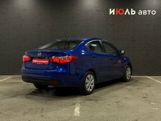 2011 Kia Rio 4-speed III, синий, 830000 рублей, вид 5