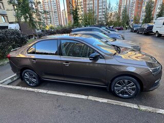 2020 Skoda Rapid II, коричневый, 1100000 рублей, вид 2