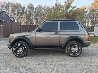 2015 Lada (ВАЗ) 2121 (4x4) Urban I Рестайлинг, коричневый, 550000 рублей, вид 4