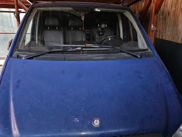 2012 Mercedes-Benz Vito, синий, 1600000 рублей - вид 1