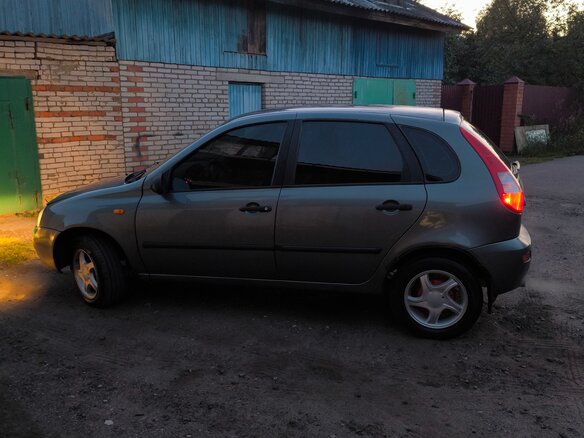 2008 Lada (ВАЗ) Kalina I, серый - вид 12