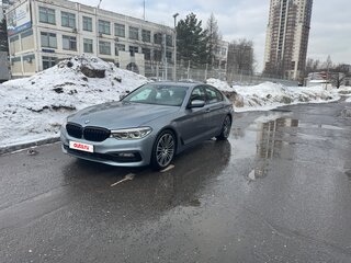 2017 BMW 5 серии 520d VII (G30/G31/G38), серый, 2690000 рублей, вид 2