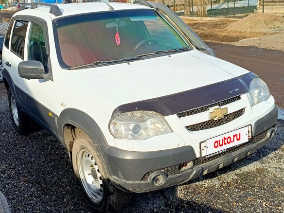 2016 Chevrolet Niva I Рестайлинг, белый, 599999 рублей